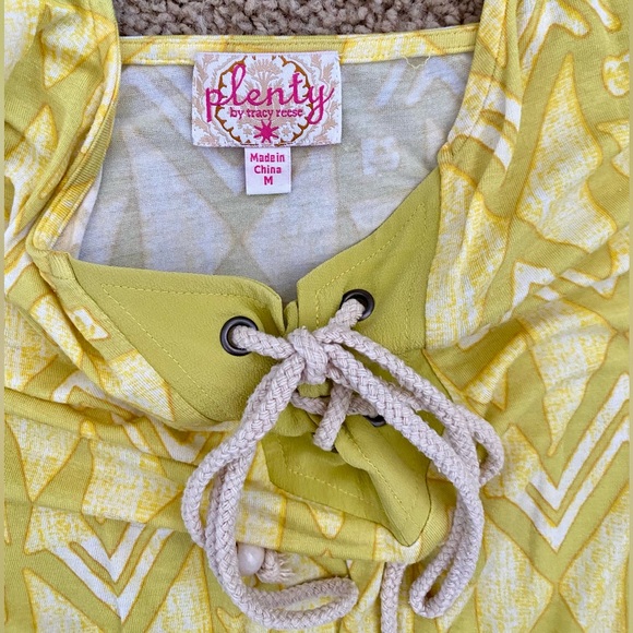 Anthropologie Plenty by Tracy Reese Graphic Print Tunic Shirt - Picture 5 of 7